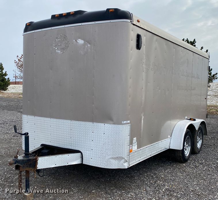 2011 Interstate Kingman 1714TA2  enclosed cargo trailer - JW9307