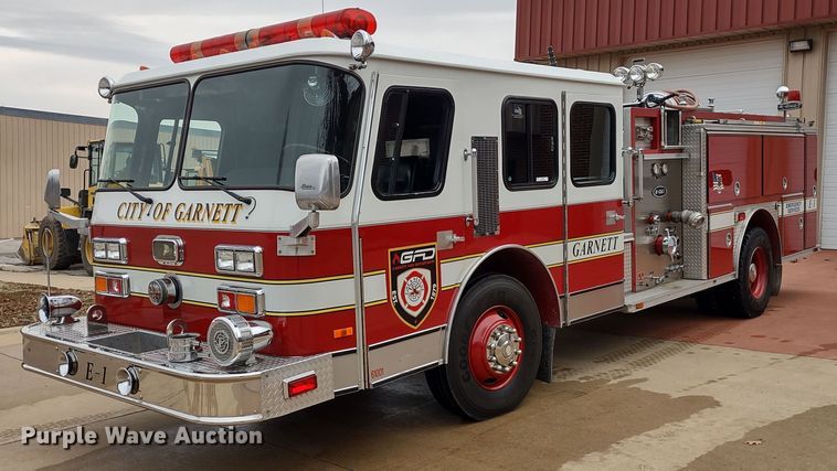 1988 Emergency One Protector  pumper fire truck - JK9129