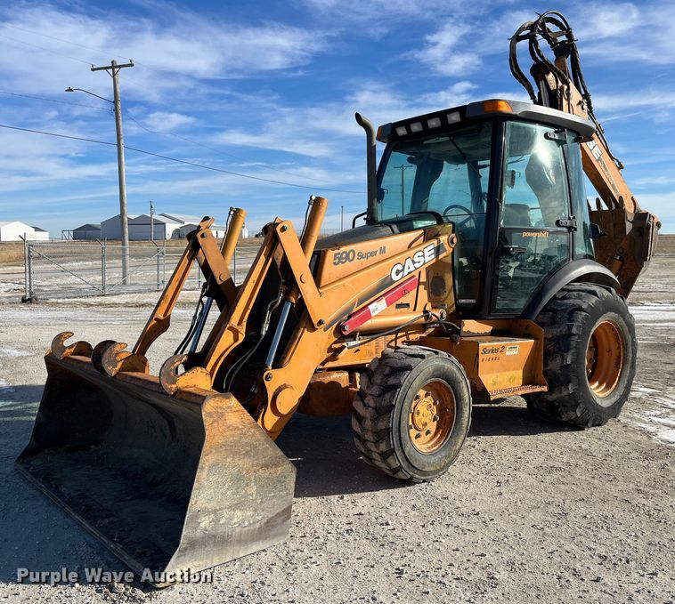 2005 Case 590 Super M Series 2  backhoe - MW9438