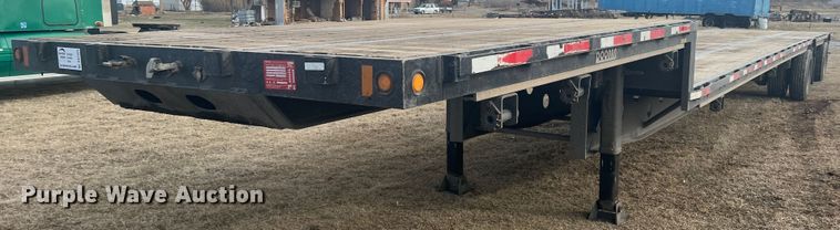 2015 Doonan CDKH  drop deck equipment trailer - DK7205
