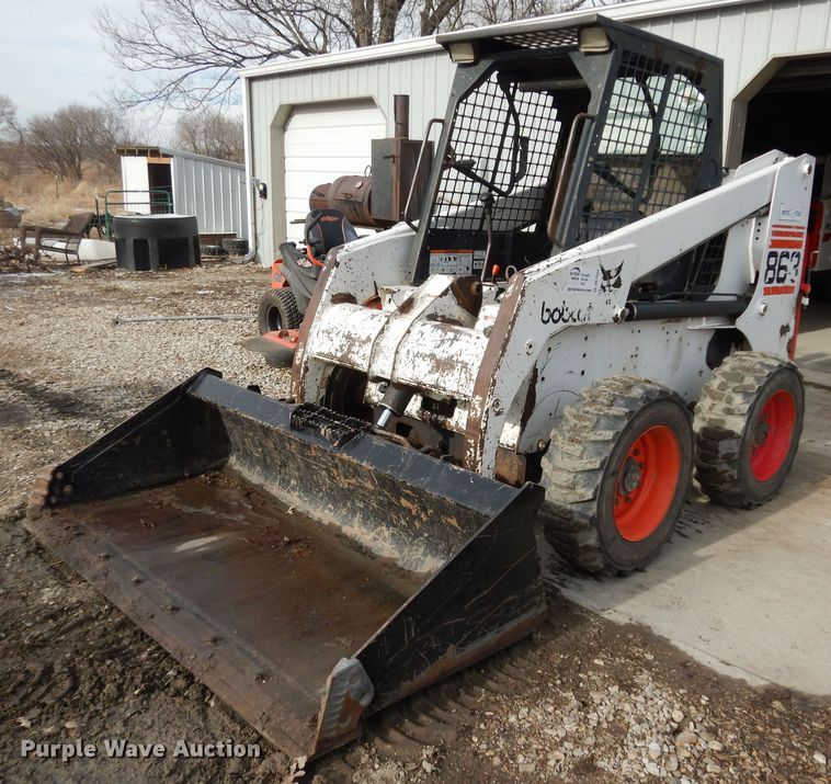 1998 Bobcat 863  skid steer loader - DK7554