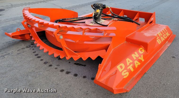 2022 TopCat HDRC  skid steer brush mower - LY9897