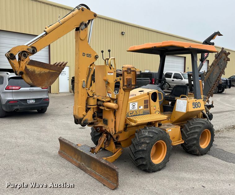 1995 Case 560  trencher - DQ5061