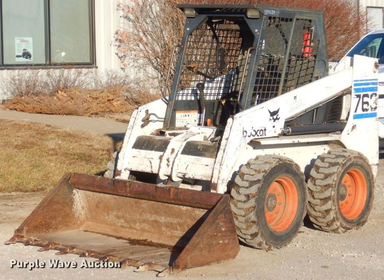 1996 Bobcat 763  skid steer loader - JK9152