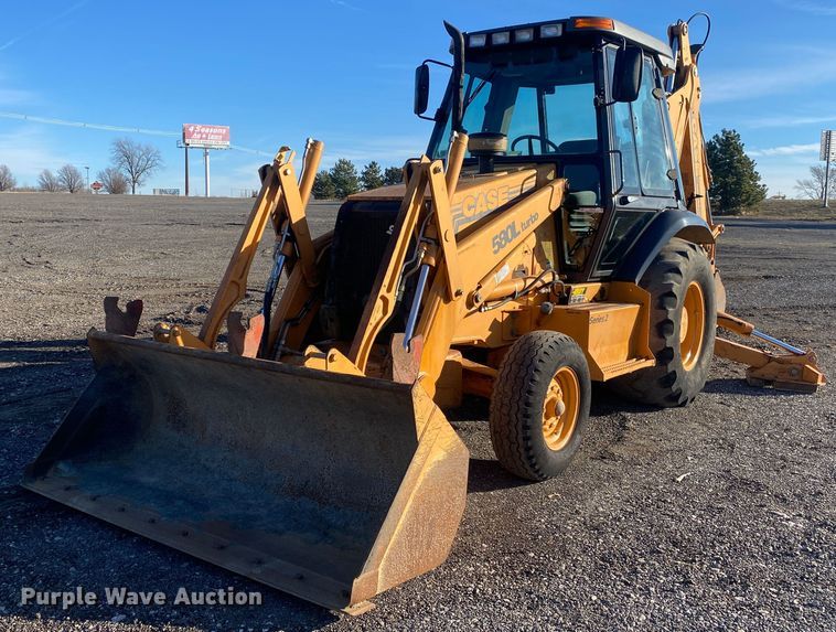 Case 580L  backhoe - JW9232