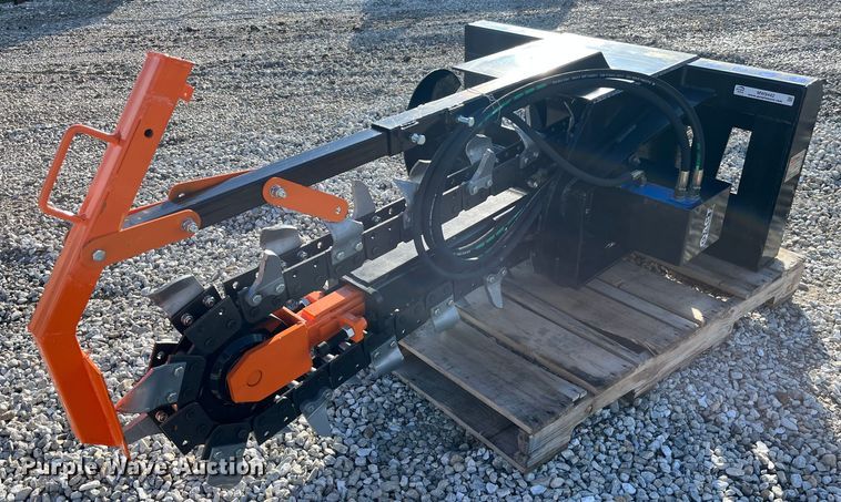 2022 Mower King ECSSCT72  skid steer trencher - MW9442