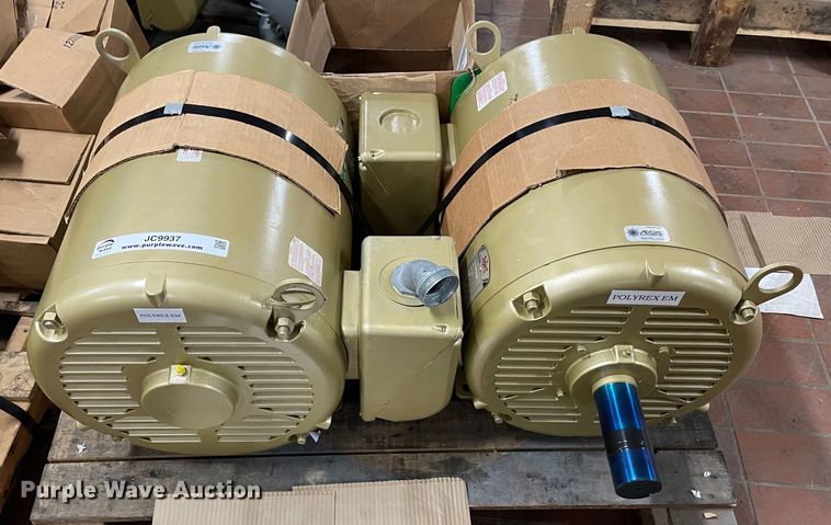 (2) Super E electric motors - JC9937
