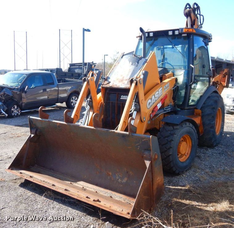 2014 Case 590 Super N backhoe - JK9153