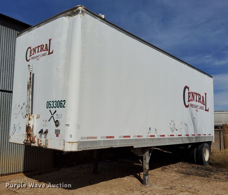 1984 Fruehauf Road Systems  dry van trailer - DK6495