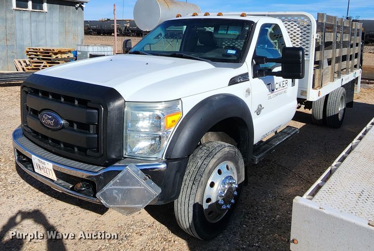 2012 Ford F450 Super Duty  flatbed truck - KC9712