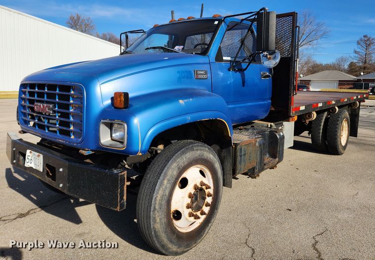 1999 GMC C6500  dump flatbed truck - KT9478