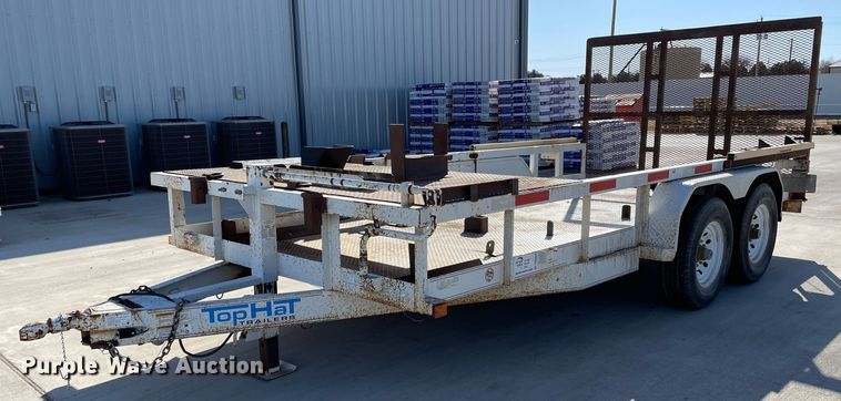 2012 Top Hat HH16X7-12.5E-F  utility trailer - DN4533