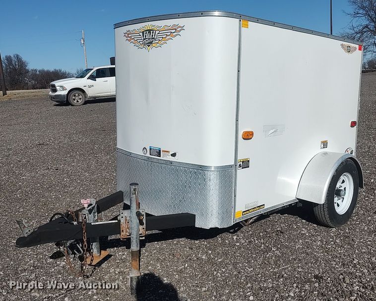 2010 H&H  enclosed cargo trailer with generator - JW9260