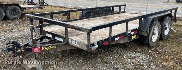 2013 Big Tex 14PI-16BK  utility trailer - MA9829