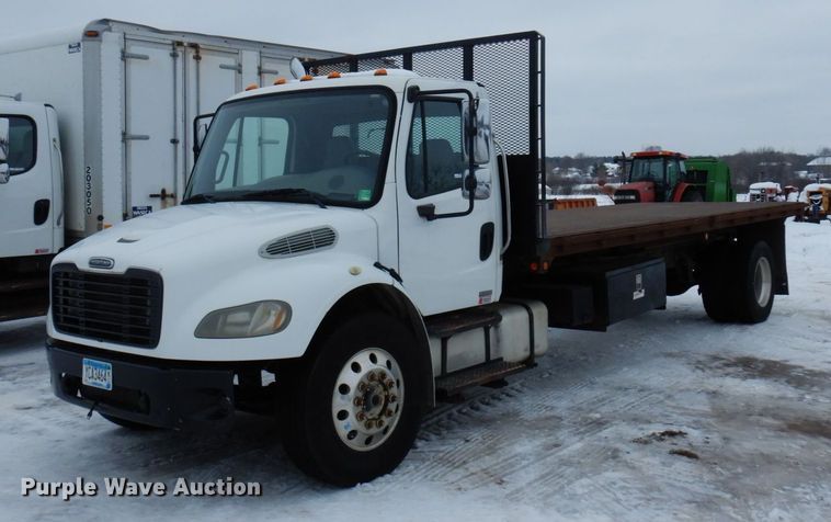 2005 Freightliner Business Class M2  dump flatbed truck - AF9310