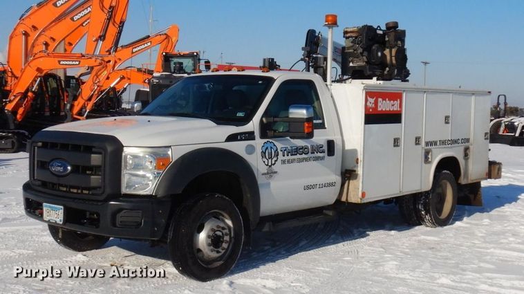 2012 Ford F550 Super Duty XL  utility / service truck - AF9347