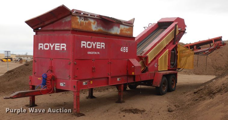 Royer 466  topsoil shredder - DF8293