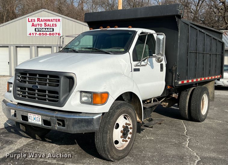 2000 Ford F650 Super Duty  dump truck - ID9368