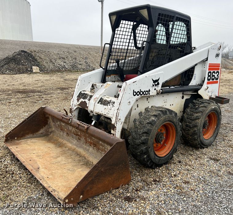 2000 Bobcat 863  skid steer loader - JU9714