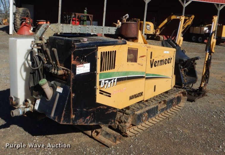2008 Vermeer D7X11 Series II  directional boring unit - LT9034