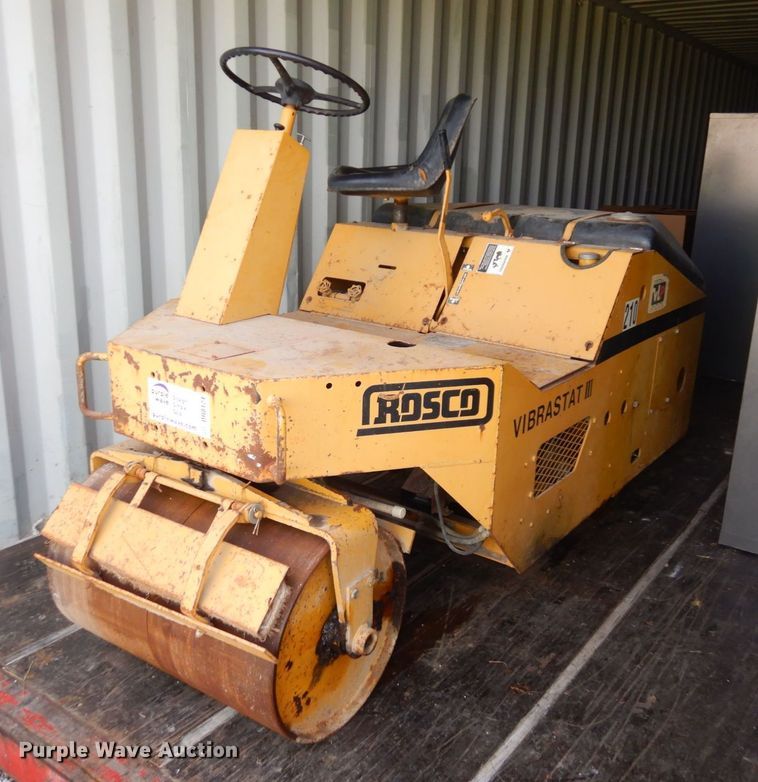 Rosco Vibrastat III  double drum roller - DR8124