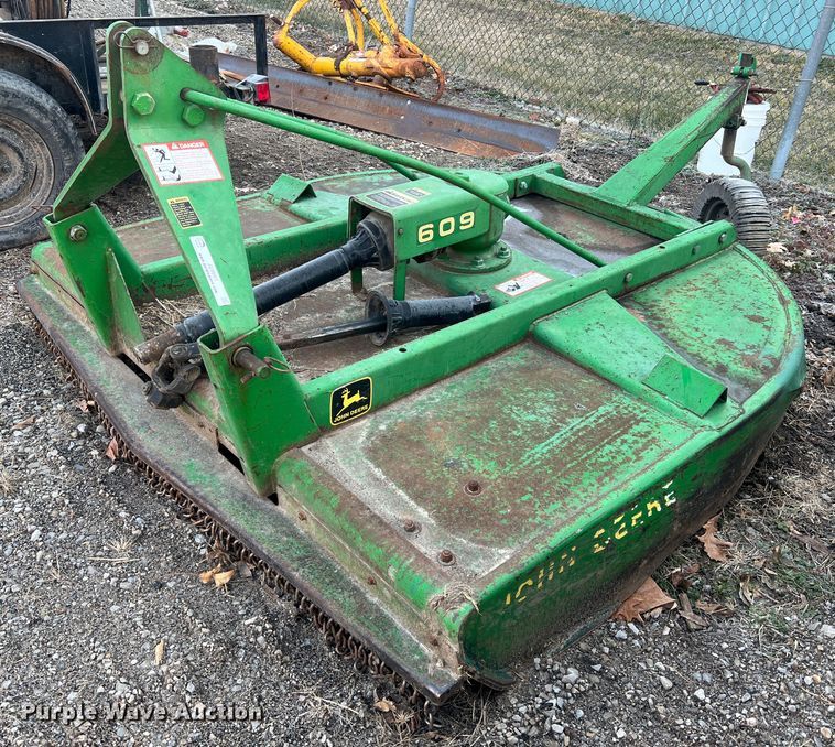 John Deere 609  rotary mower - JU9661