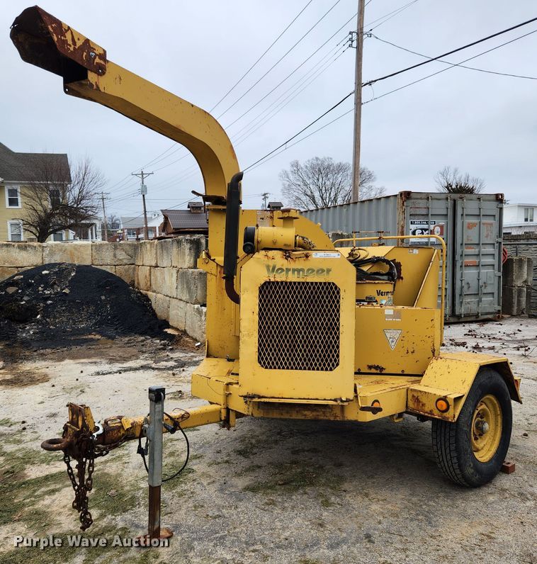 1994 Vermeer 1250BC  wood chipper - KT9472
