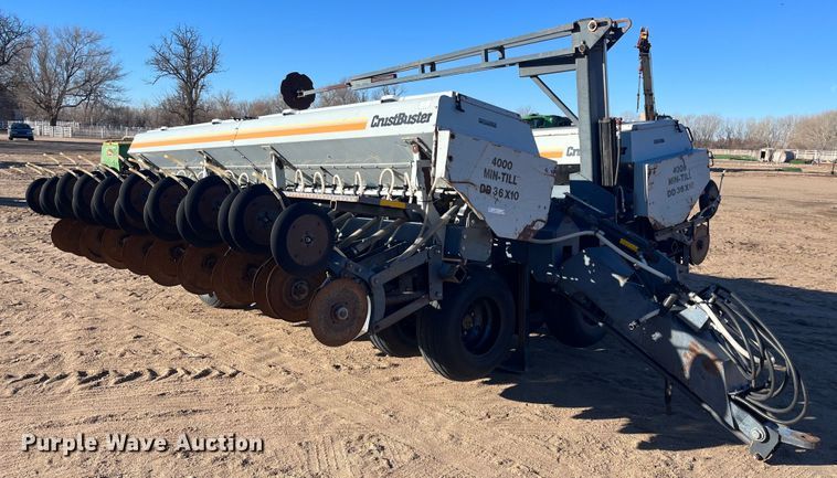 CrustBuster 4000MT  Min-Till DD36X10 grain drill - ML9826