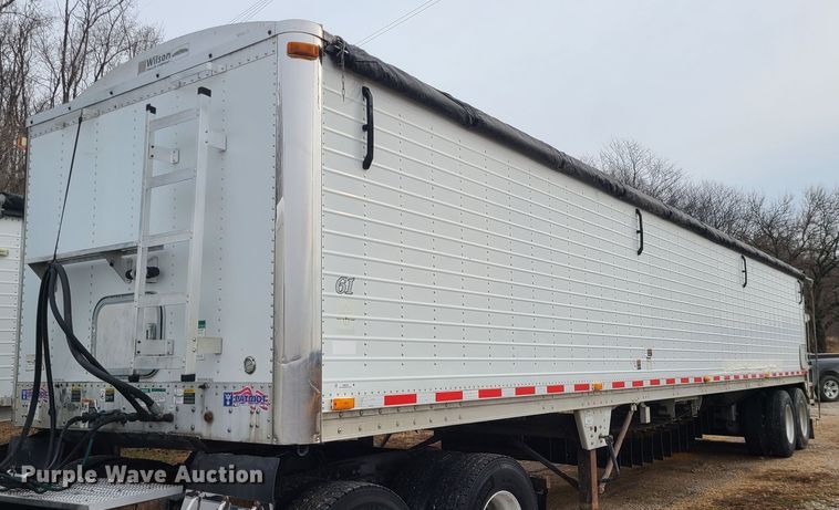 2009 Wilson DWBT-650  live bottom trailer - JW9739