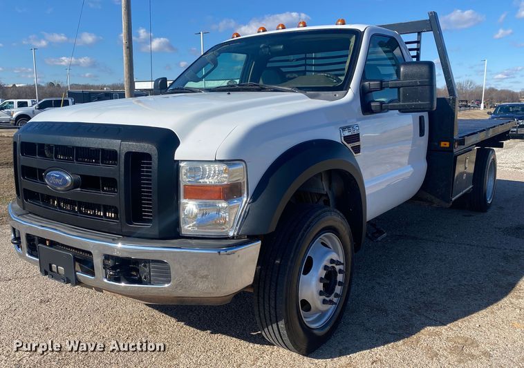2008 Ford F550 Super Duty XL  dump flatbed truck - DN8157