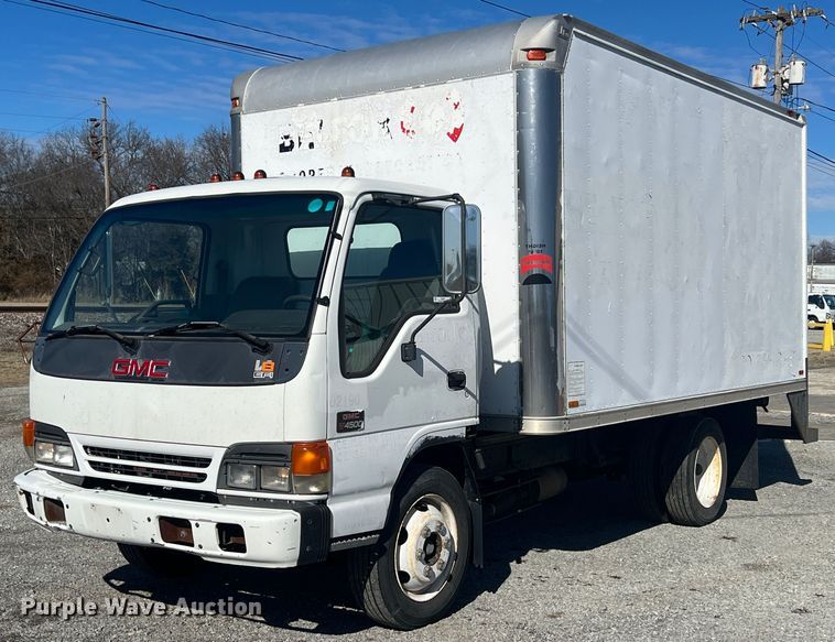 1999 GMC W4500  box truck - ID9481