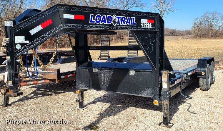 2022 Load Trail  tilt deck equipment trailer - JW9713