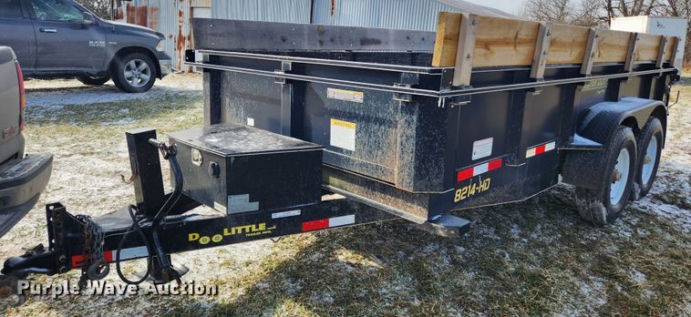 2015 Doolittle 8214HD  dump trailer - KT9409