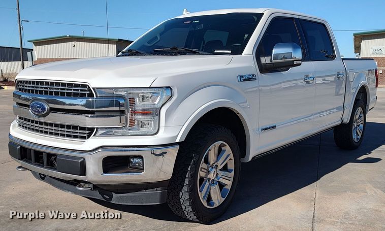 2018 Ford F150 Lariat SuperCrew pickup truck - LA9315