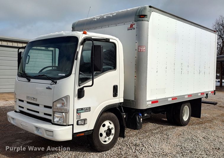 2013 Isuzu NPR  box truck - LA9333