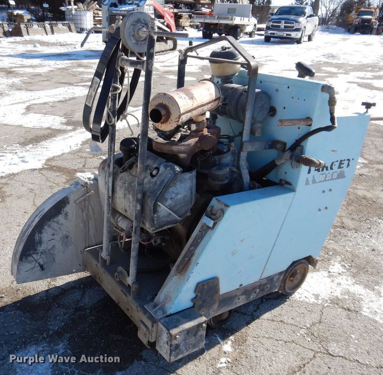 Target Pro 35 III  concrete saw - IO9350