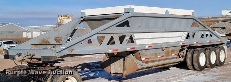 1992 Load King 202  bottom dump trailer - ME9673