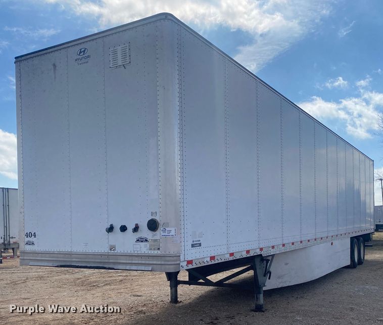 2016 Hyundai Translead  dry van trailer - DL6987