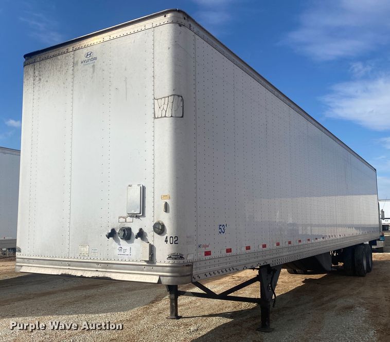 2012 Hyundai Translead  dry van trailer - DL6989