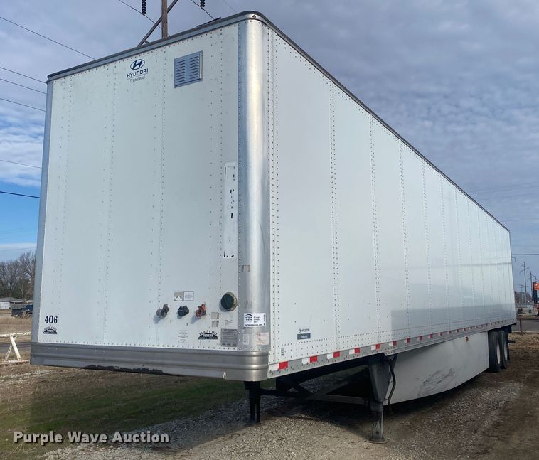 2016 Hyundai Translead  dry van trailer - DL6991
