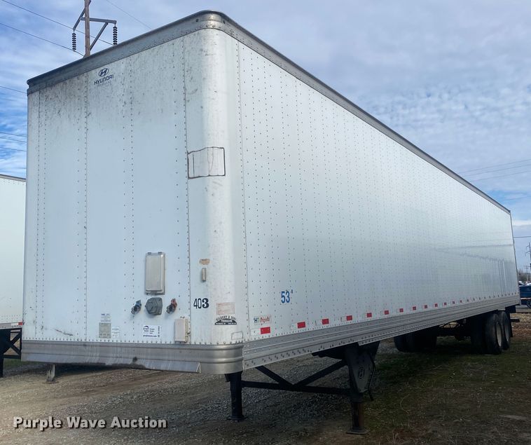 2012 Hyundai  dry van trailer - DL6993
