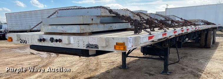 2006 Transcraft Eagle II  flatbed trailer - DL7005
