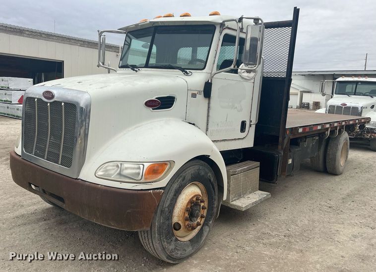 2009 Peterbilt 335  dump flatbed truck - DQ4092