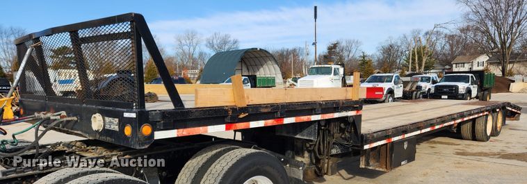 1999 Ledwell HT48102HT  tilt deck equipment trailer - JB9667