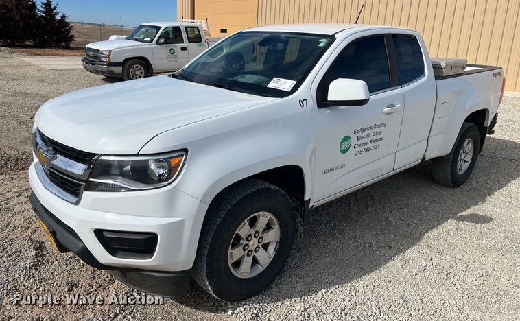 2018 Chevrolet Colorado  Ext. Cab pickup truck - DQ4057