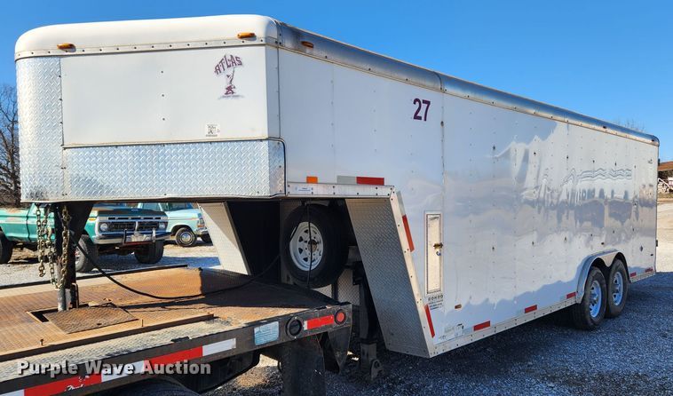 2018 Atlas ACG828TA5  enclosed cargo trailer - JB9649