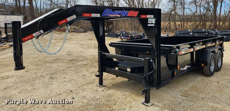 2022 Liberty LD14K83X14B8  dump trailer - JB9662