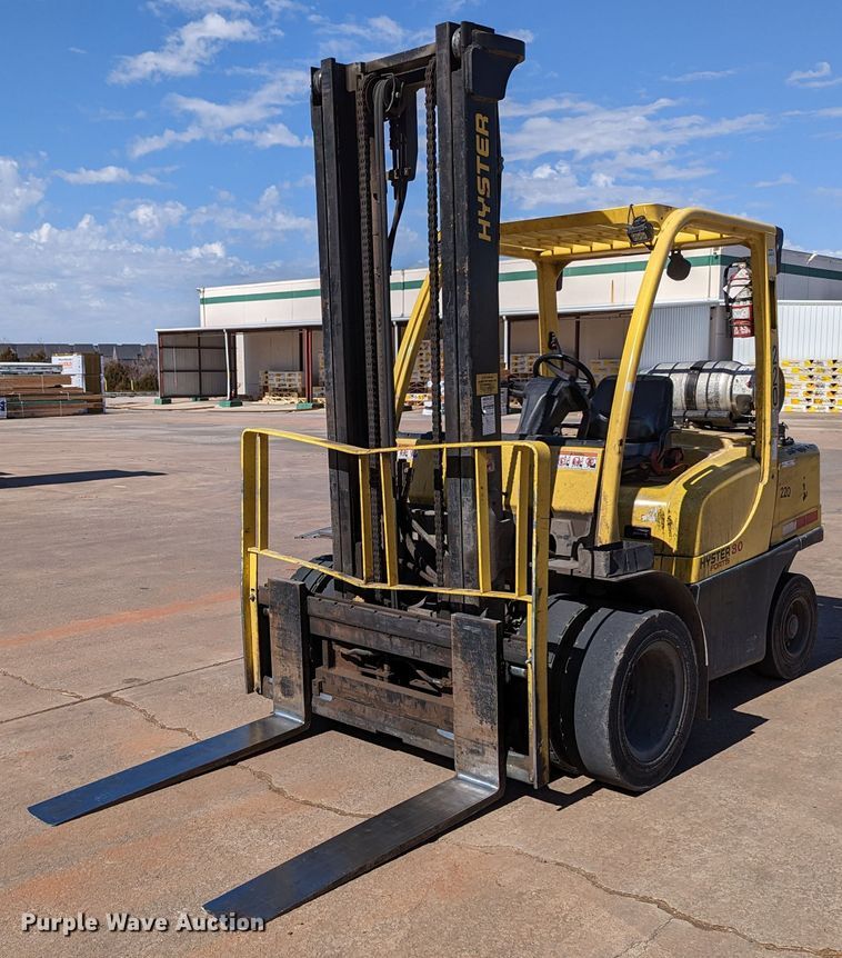 2015 Hyster 80  forklift - LF9631