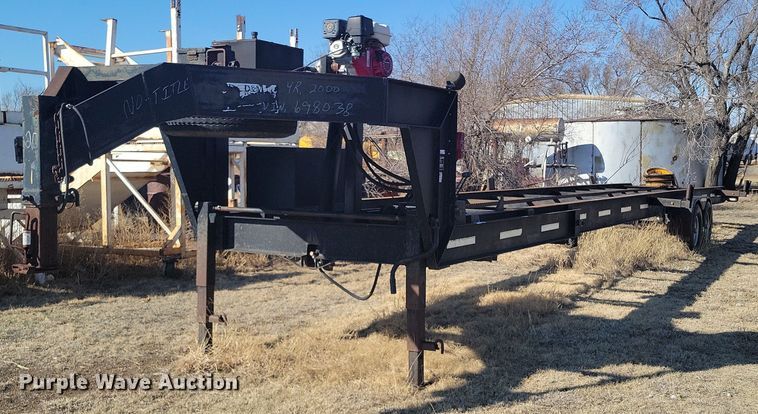 1999 Cash Brothers  roll-off container trailer - LG9517