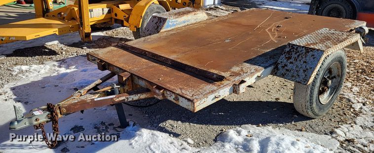 1998 Shop built  utility trailer - LR9166